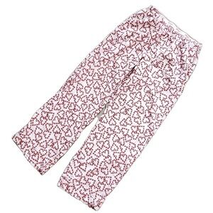 Victoria's‎ Secret PINK Women's Small Candy Cane Heart Pajama Pants Valentine's